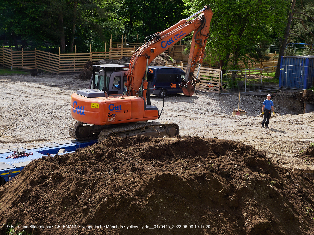 08.06.2022 - Baustelle zur Mütterberatung und Haus für Kinder